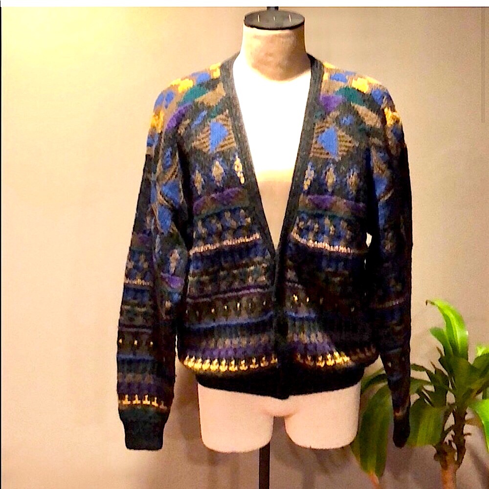 Vintage Marshall Field’s hand knit sweater - Picture 4 of 9